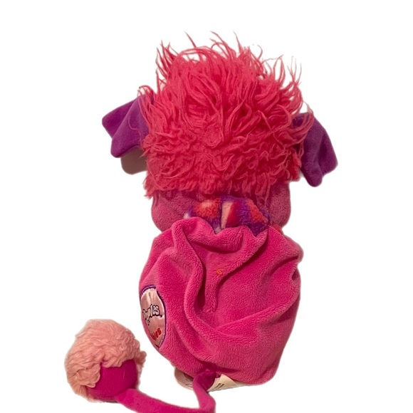 Popples Winking Bubbles Plush Toy Stuffed Animal 2015 Spin Master Pink Purple 8” - Picture 2 of 3